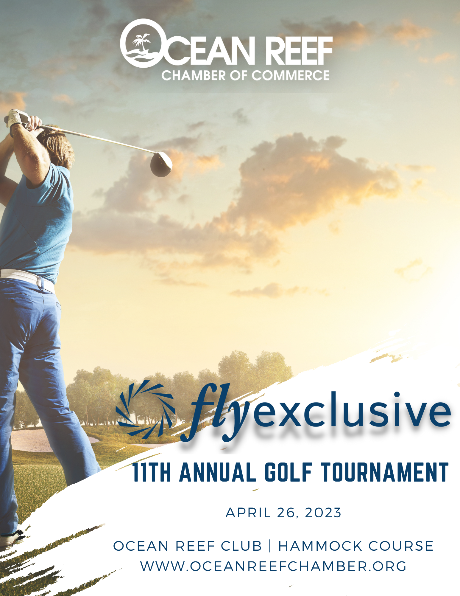 11th Annual Golf Tournament Flyer